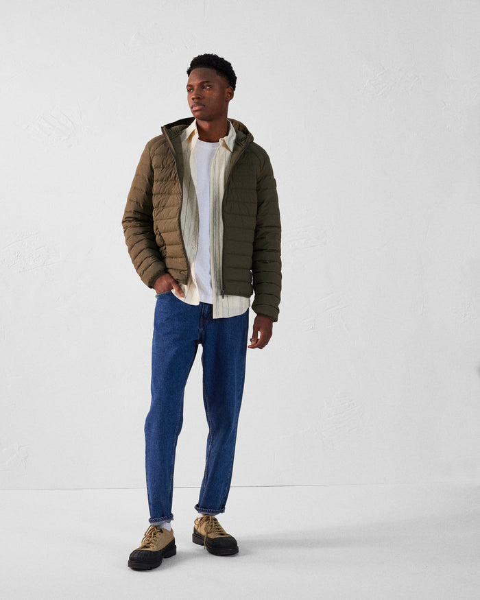 Just Over The Top Doudoune Légère Stretch à Capuche Army Frantz