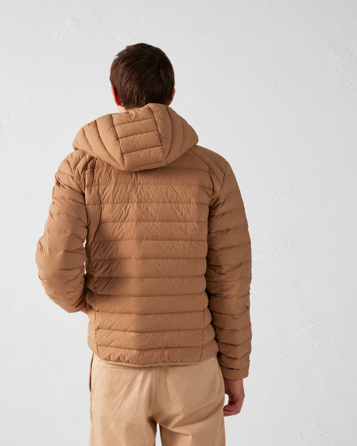 Just Over The Top Doudoune Légère Stretch à Capuche Fauve Frantz