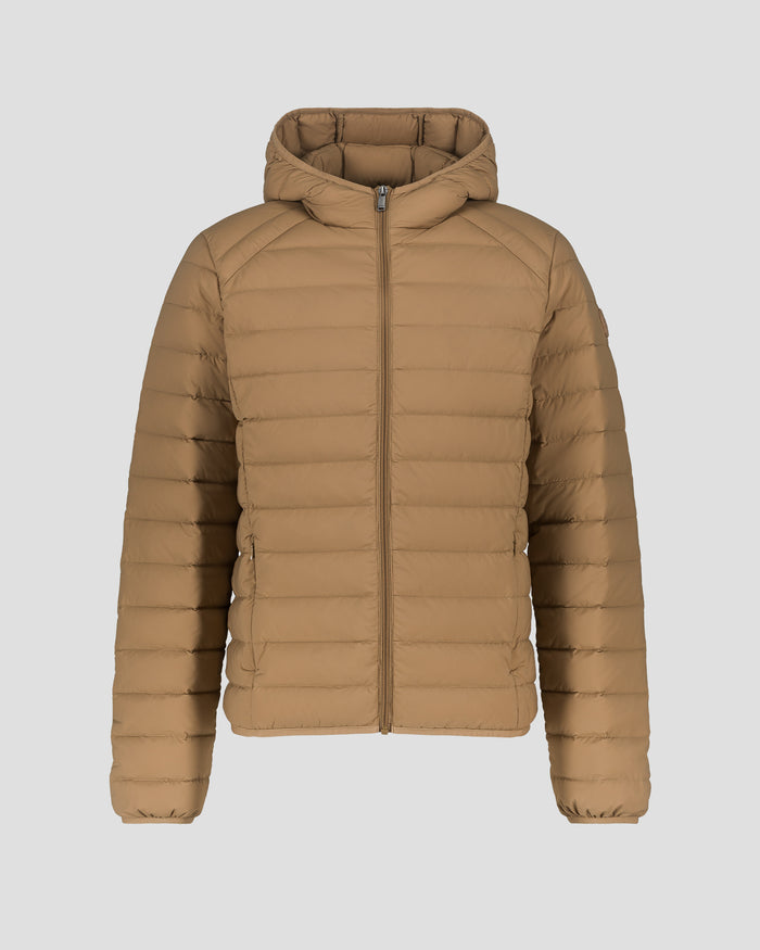 just over the top Doudoune légère stretch à capuche Fauve Frantz