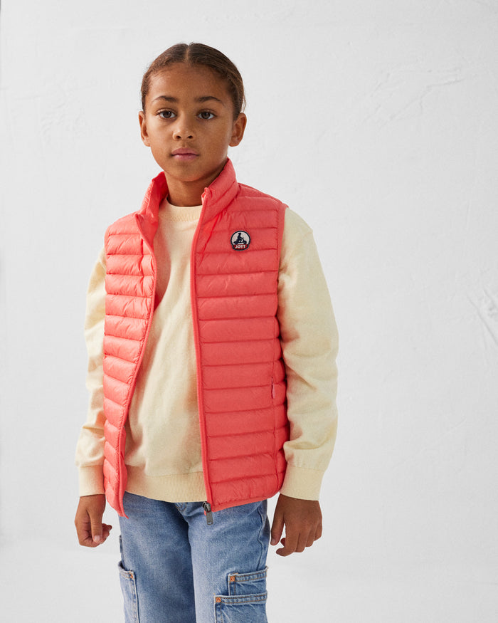 Just Over The Top Doudoune Sans Manches Enfant Corail Zoe