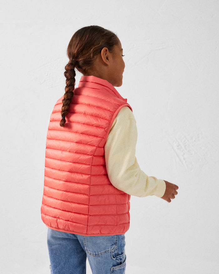 Just Over The Top Doudoune Sans Manches Enfant Corail Zoe