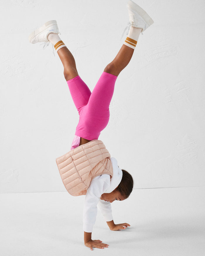 Just Over The Top Doudoune Sans Manches Enfant Pêche Clair Zoe