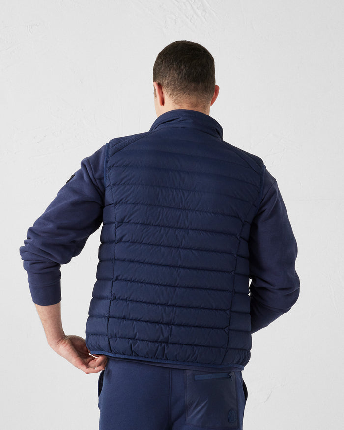 Just Over The Top Doudoune Sans Manches Stretch Marine Arafo