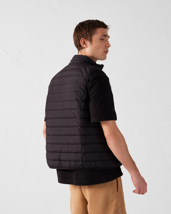 Just Over The Top Doudoune Sans Manches Stretch Noir Arafo