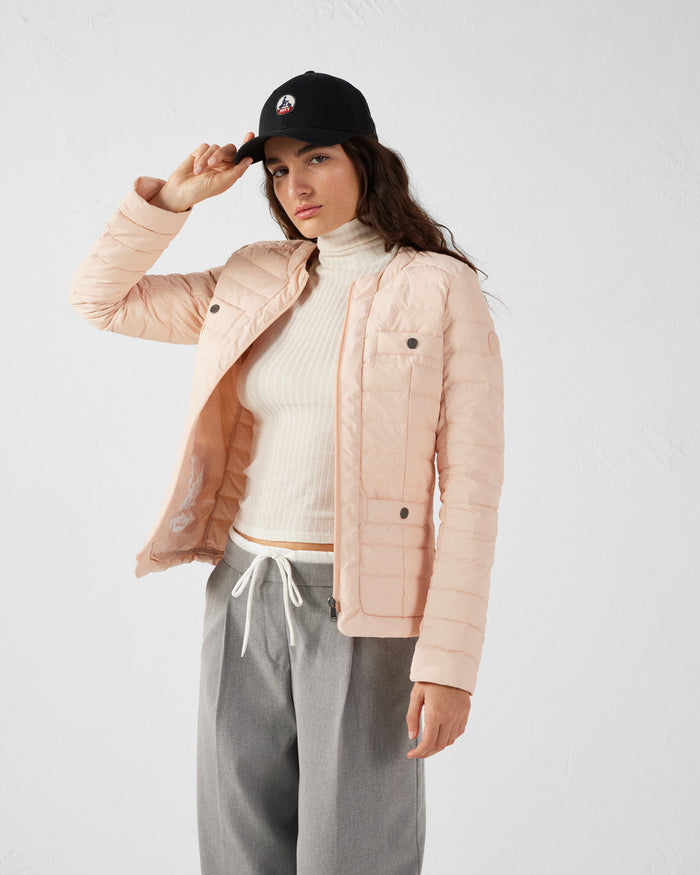 Just Over The Top Doudoune Stretch Légère Pêche Clair Ingrid