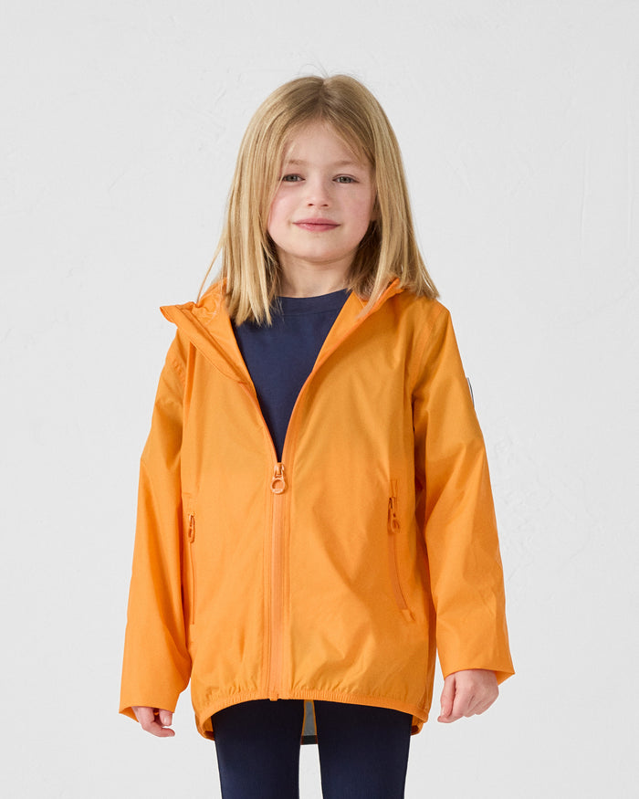 Just Over The Top Imperméable Enfant Paquetable Tangerine Arran