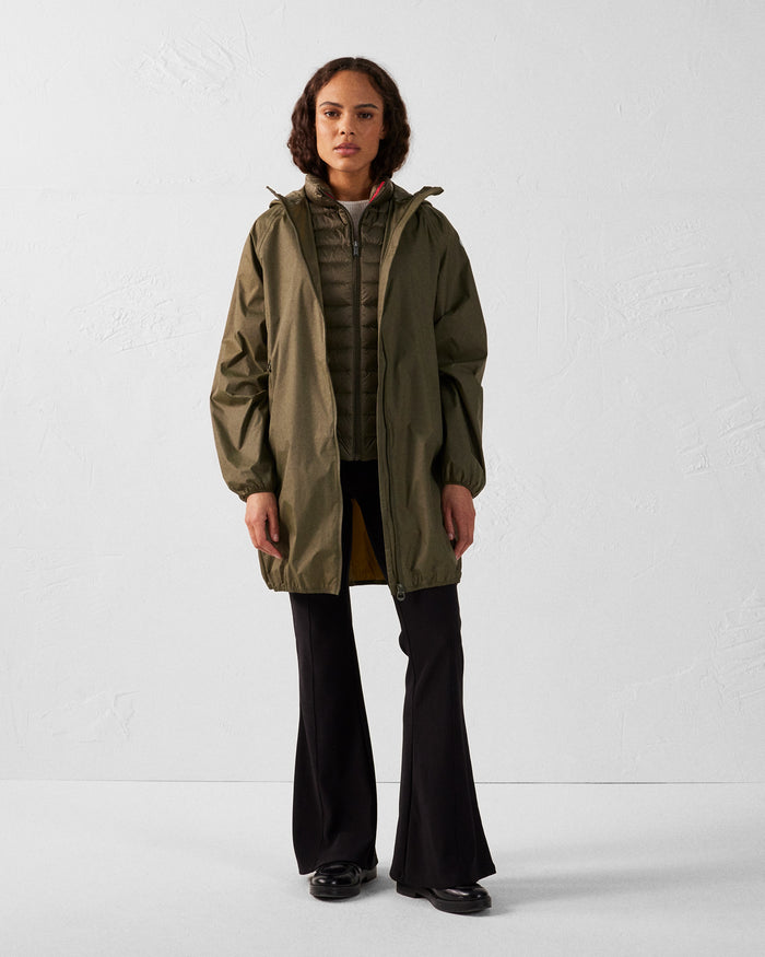 Just Over The Top Imperméable Long à Capuche Army Glendale