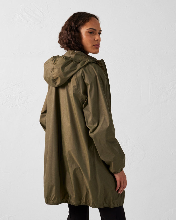 Just Over The Top Imperméable Long à Capuche Army Glendale