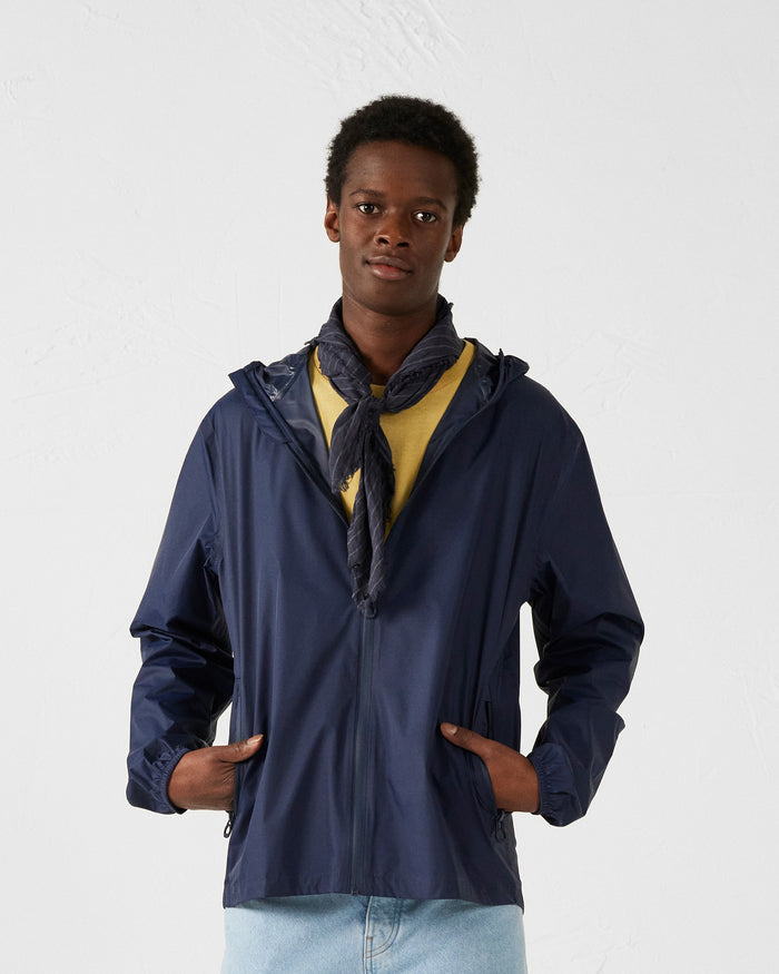 Just Over The Top Imperméable Paquetable Marine Derry