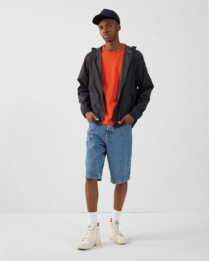 Just Over The Top Imperméable Paquetable Noir Derry