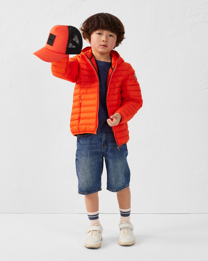 Just Over The Top Casquette à Filet Rouge Feu Taz