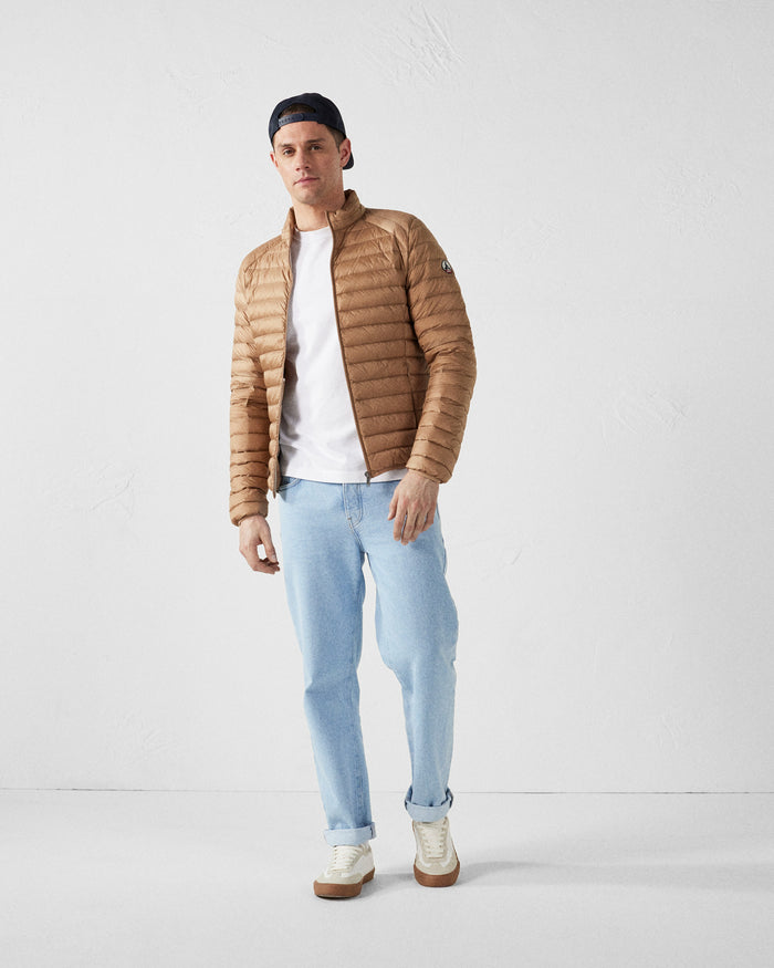 Just Over The Top Doudoune Légère Fauve Mat