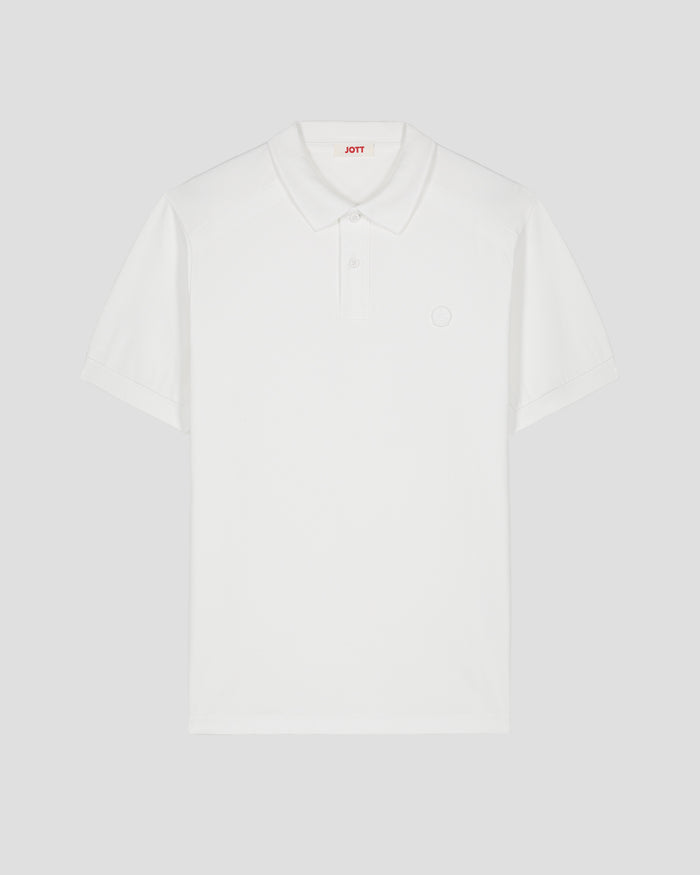 Just Over The Top Polo En Coton Blanc Alvaro