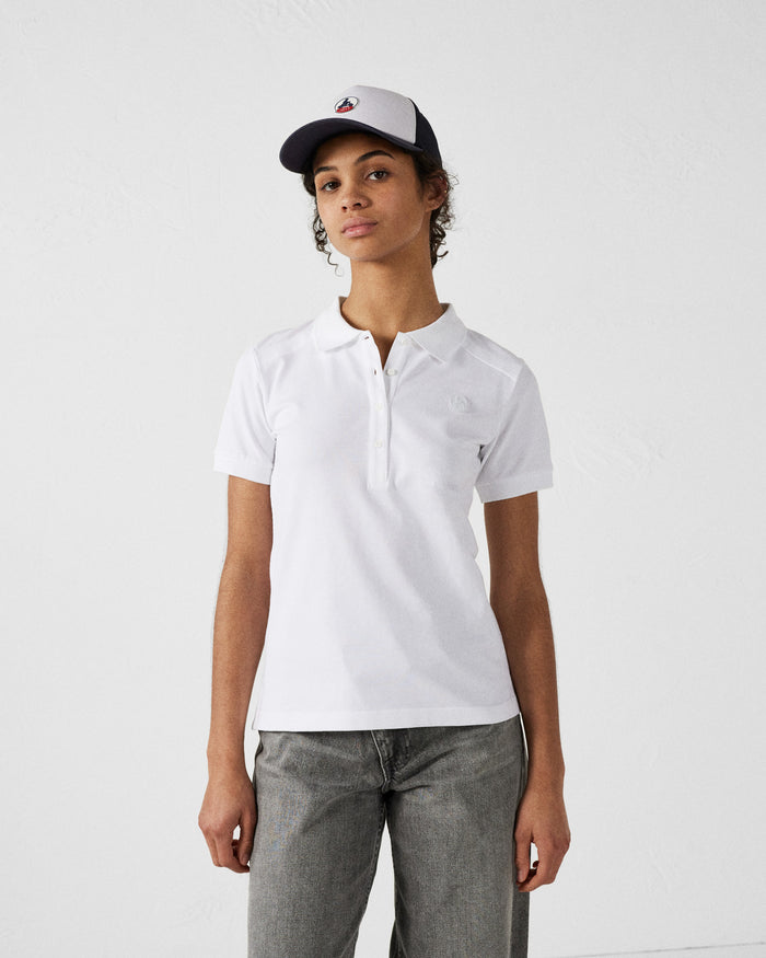 Just Over The Top Polo Femme Blanc May