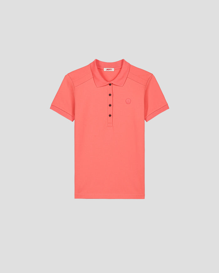 just over the top Polo femme Corail May