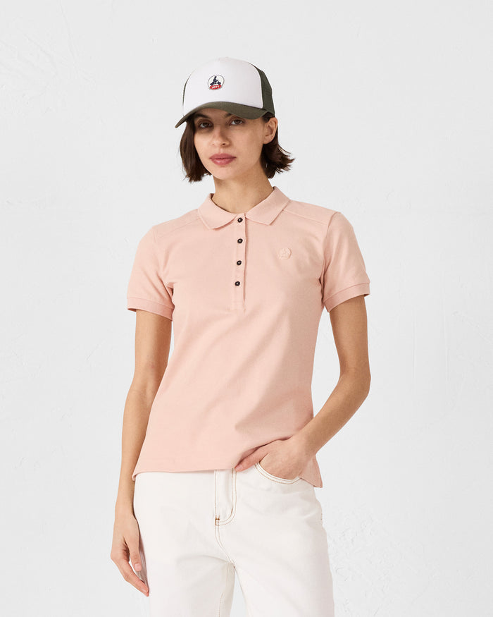 Just Over The Top Polo Femme Pêche Clair May