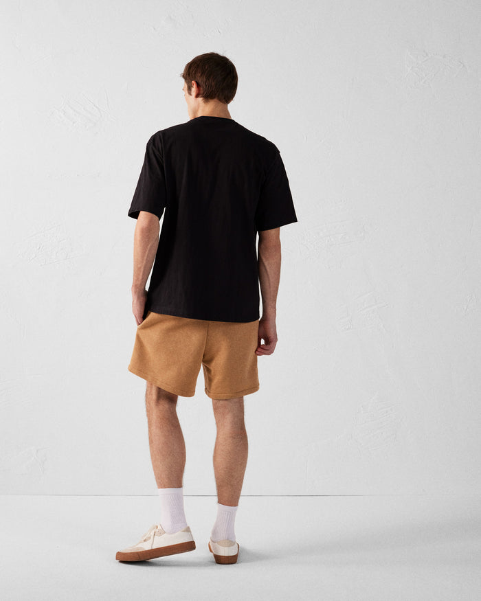 Just Over The Top Short Bimatière Fauve Mustang