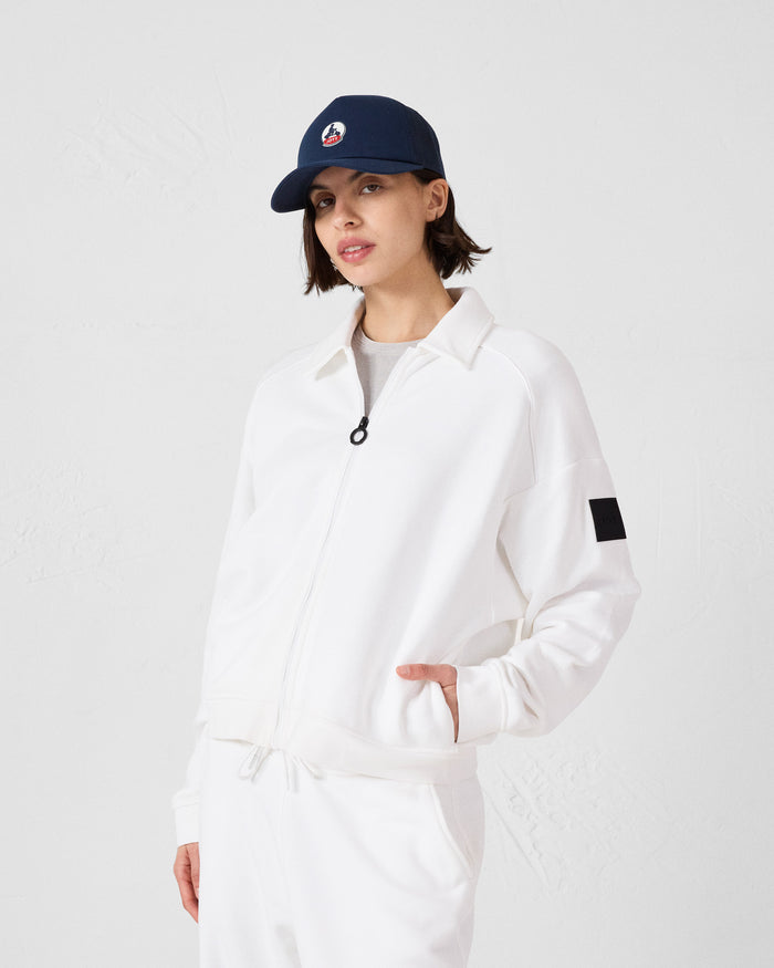 Just Over The Top Veste Col Chemise Blanc Anneso