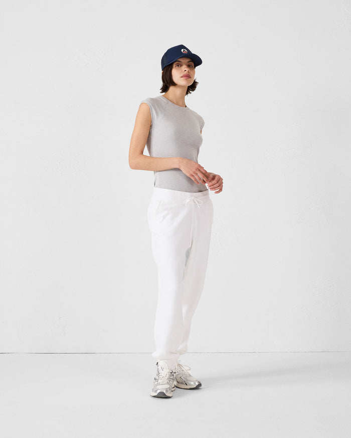 Just Over The Top Pantalon De Sport En Coton Blanc Iris