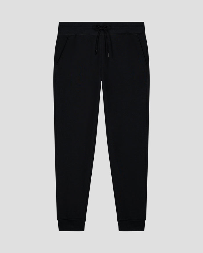 just over the top Pantalon de sport en coton Noir Achille