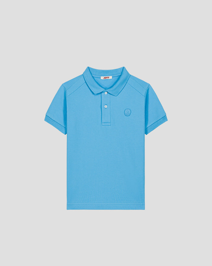 just over the top Polo enfant en coton Bleu horizon Ciro
