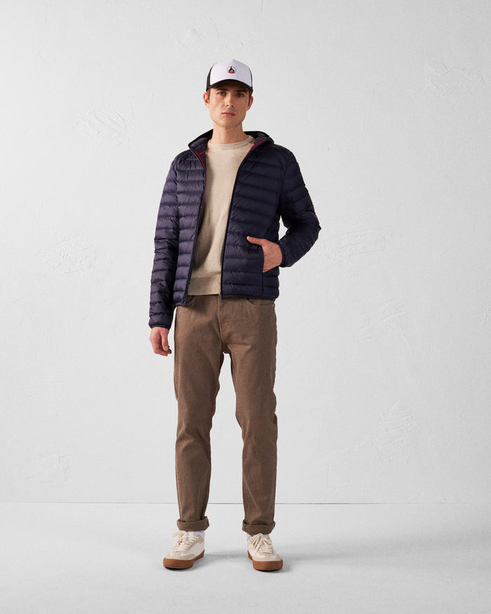 Just Over The Top Pull En Mailles Col Rond Sable Hadrien