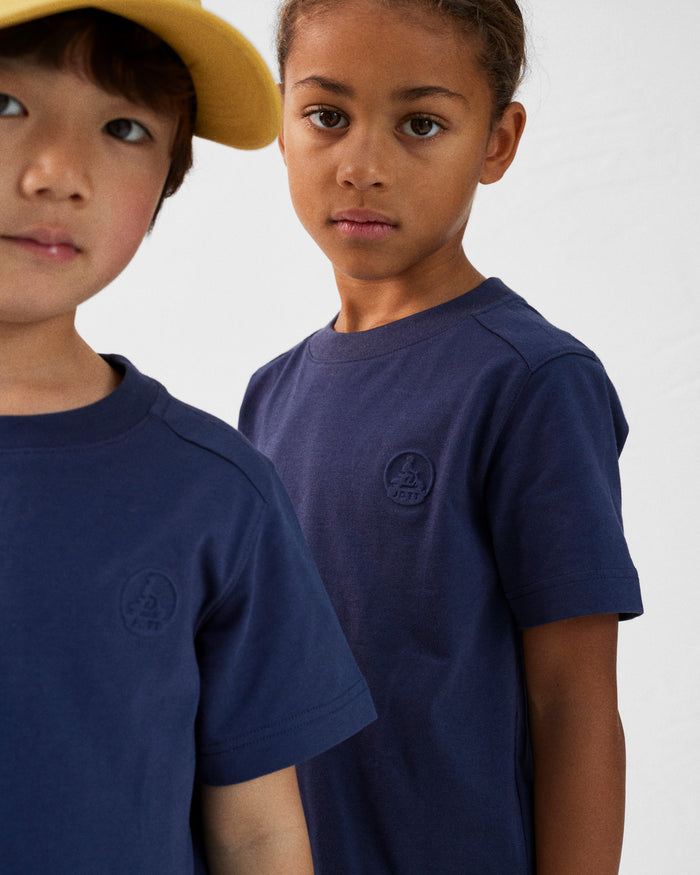 Just Over The Top T-shirt Col Rond Enfant En Coton Marine Prado