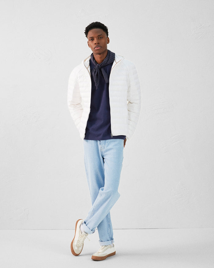 Just Over The Top T-shirt Col Rond Homme En Coton Marine Pedro