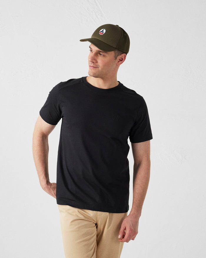 Just Over The Top T-shirt Col Rond Homme En Coton Noir Pedro