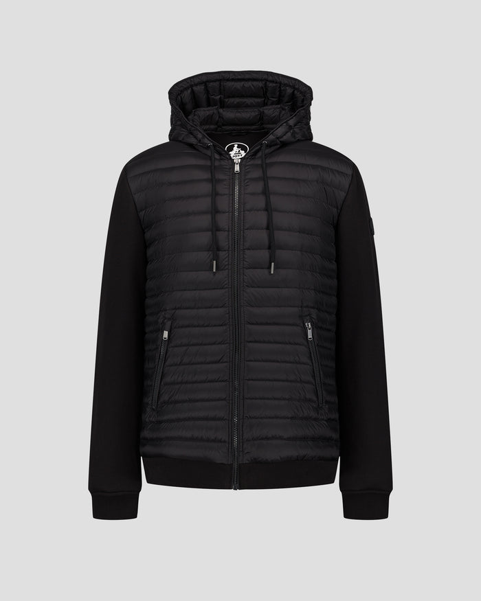 just over the top Veste bi-matière à capuche Noir Gummy 2.0