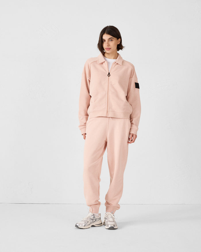 Just Over The Top Veste Col Chemise Pêche Clair Anneso