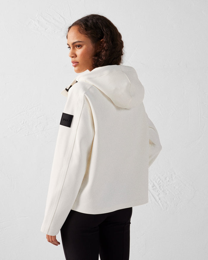 Just Over The Top Veste Courte Bimatière 'oversize' Blanc Ellen
