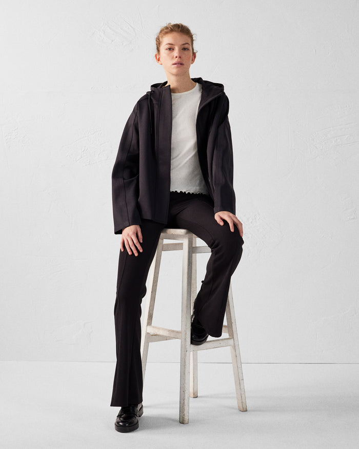 Just Over The Top Veste Courte Bimatière 'oversize' Noir Ellen