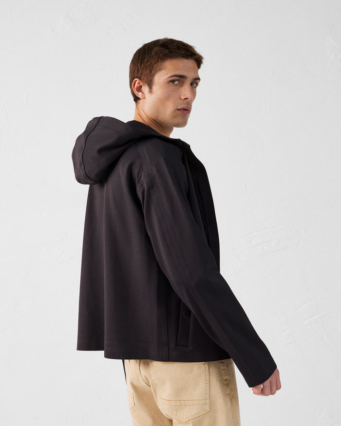 Just Over The Top Veste 'oversize' Bimatière Noir Ernest