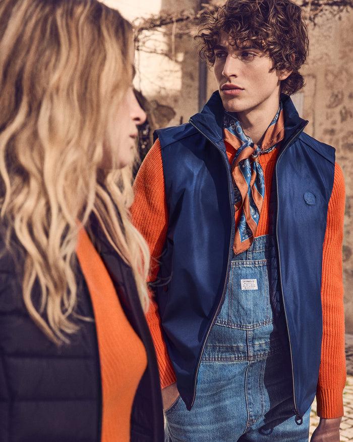 Just Over The Top Veste Sans Manches Ultralégère Marine Andrei