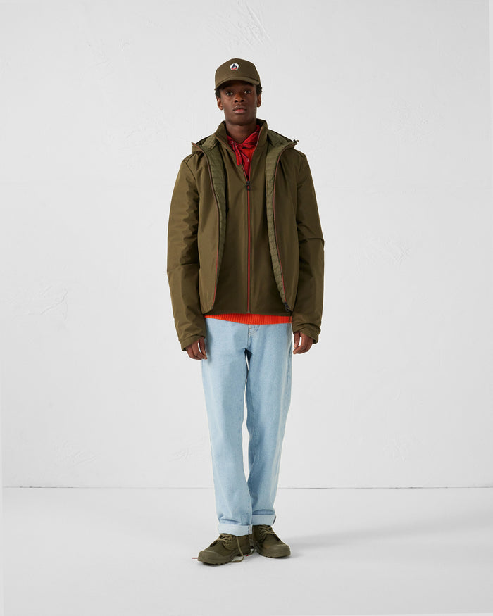 Just Over The Top Veste Ultralégère à Capuche Army Arcadi