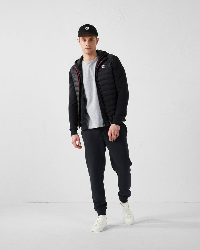 Just Over The Top Veste Zippée En Coton Noir Hector