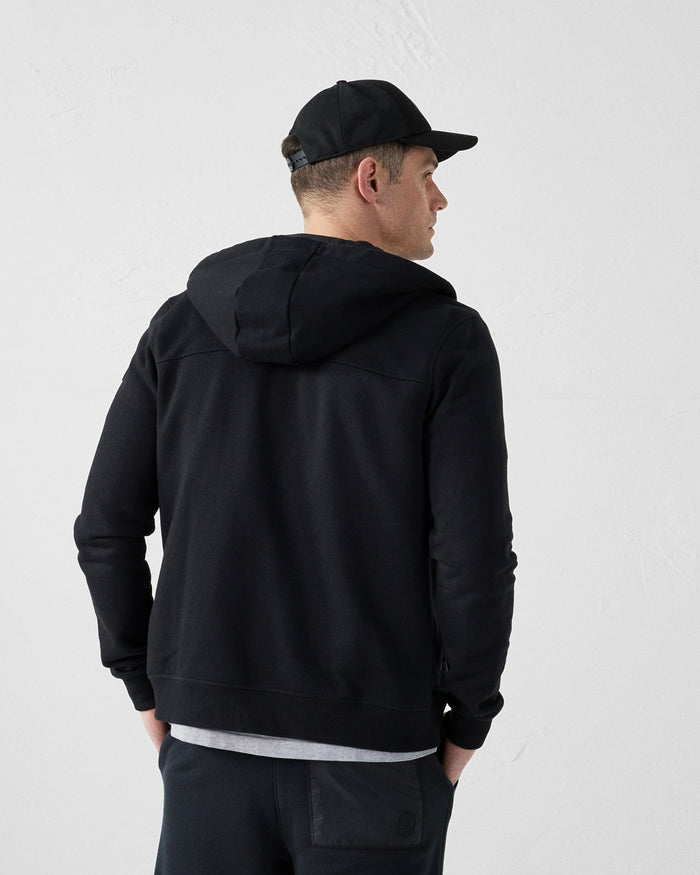 Just Over The Top Veste Zippée En Coton Noir Hector