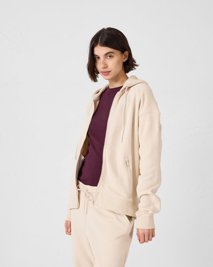 Just Over The Top Veste Zippée En Molleton Sable Leda