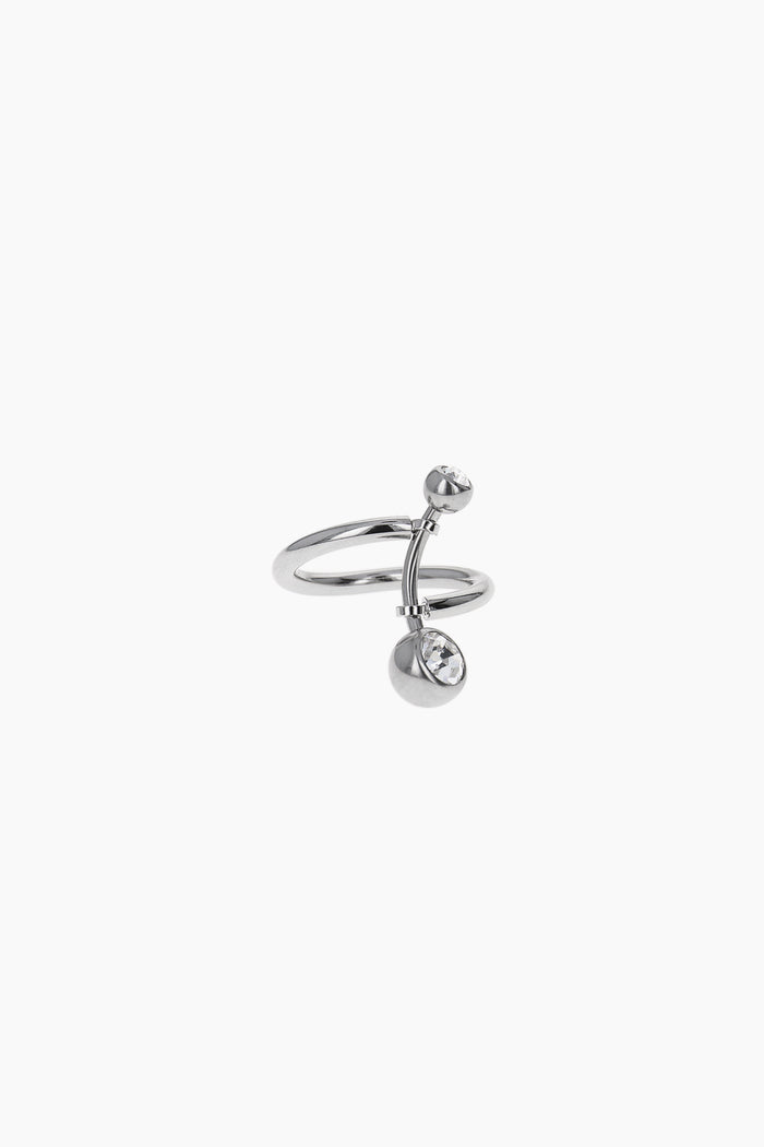 Justine Clenquet Bague Mindy Cristal