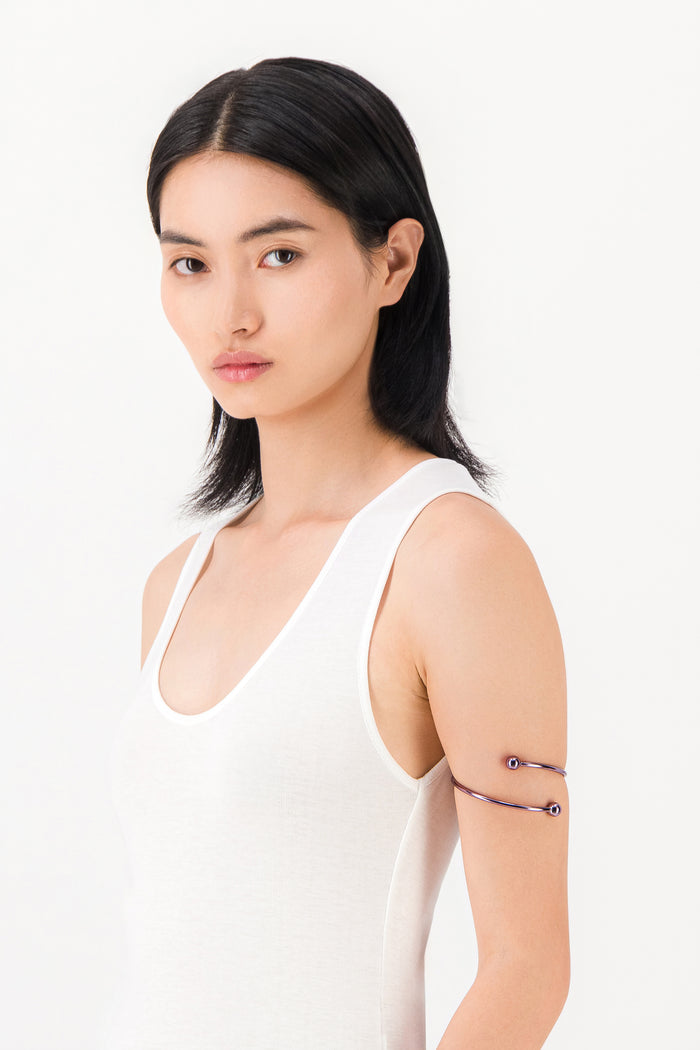 Justine Clenquet Bijou De Bras Selma Violet