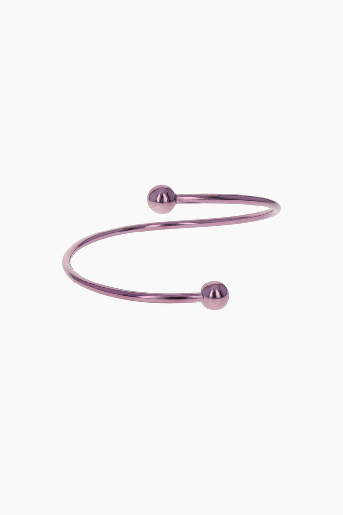 justine clenquet Bijou de bras Selma violet