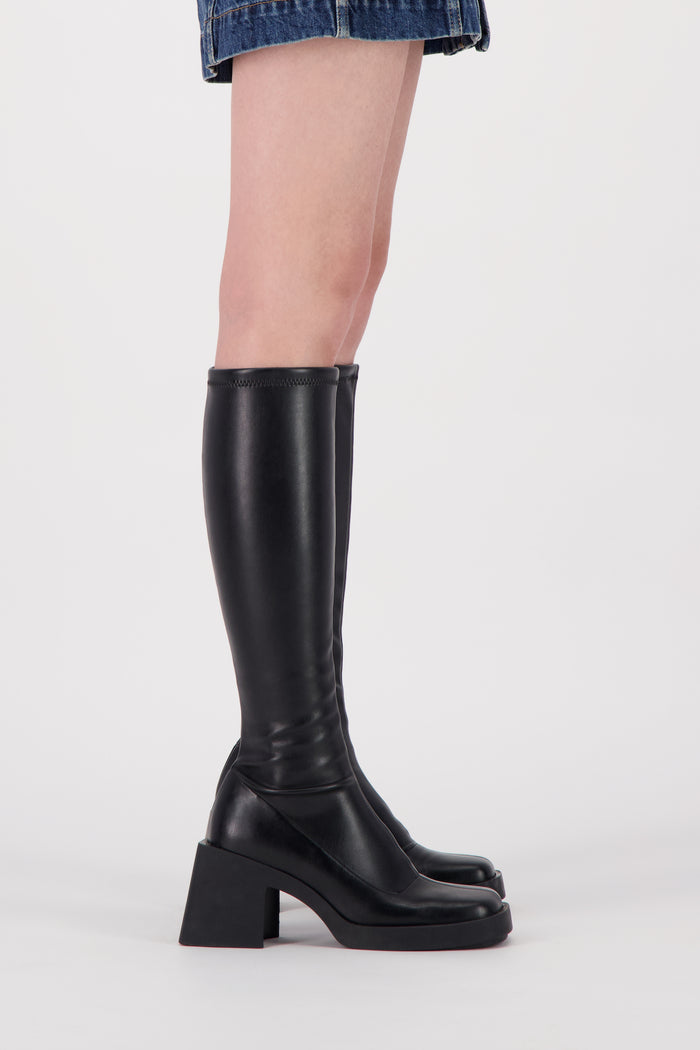 Justine Clenquet Bottes Chloë Noir Stretch