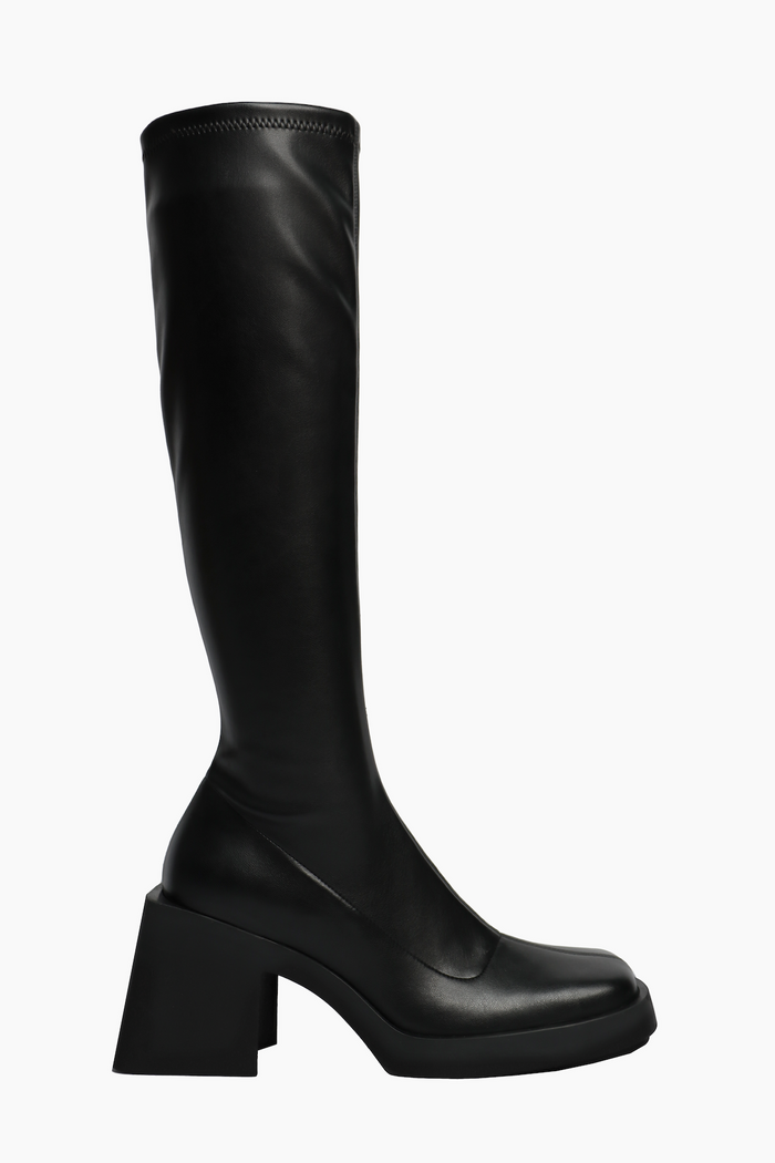 justine clenquet Bottes Chloë noir stretch