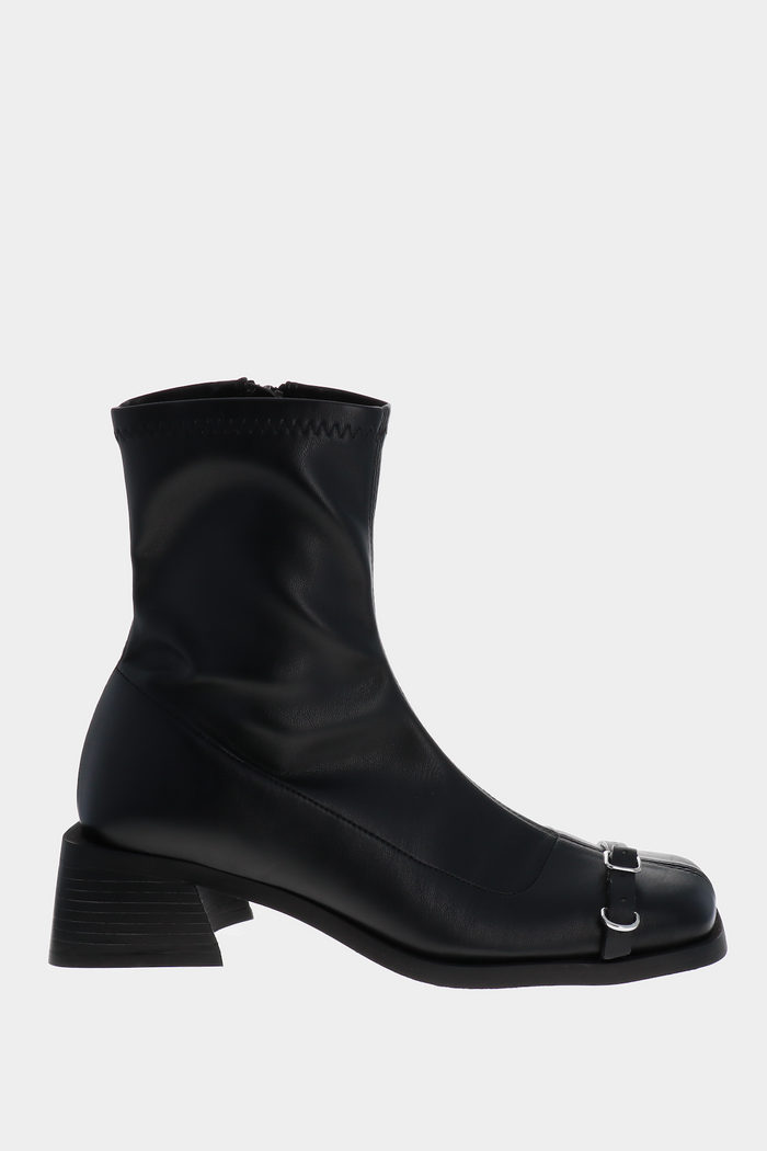 Justine Clenquet Bottines Janis Noir