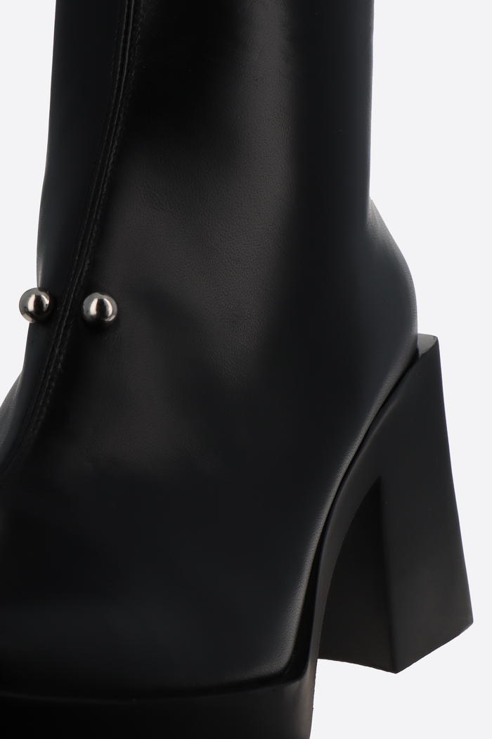 Justine Clenquet Bottines Raya Noir