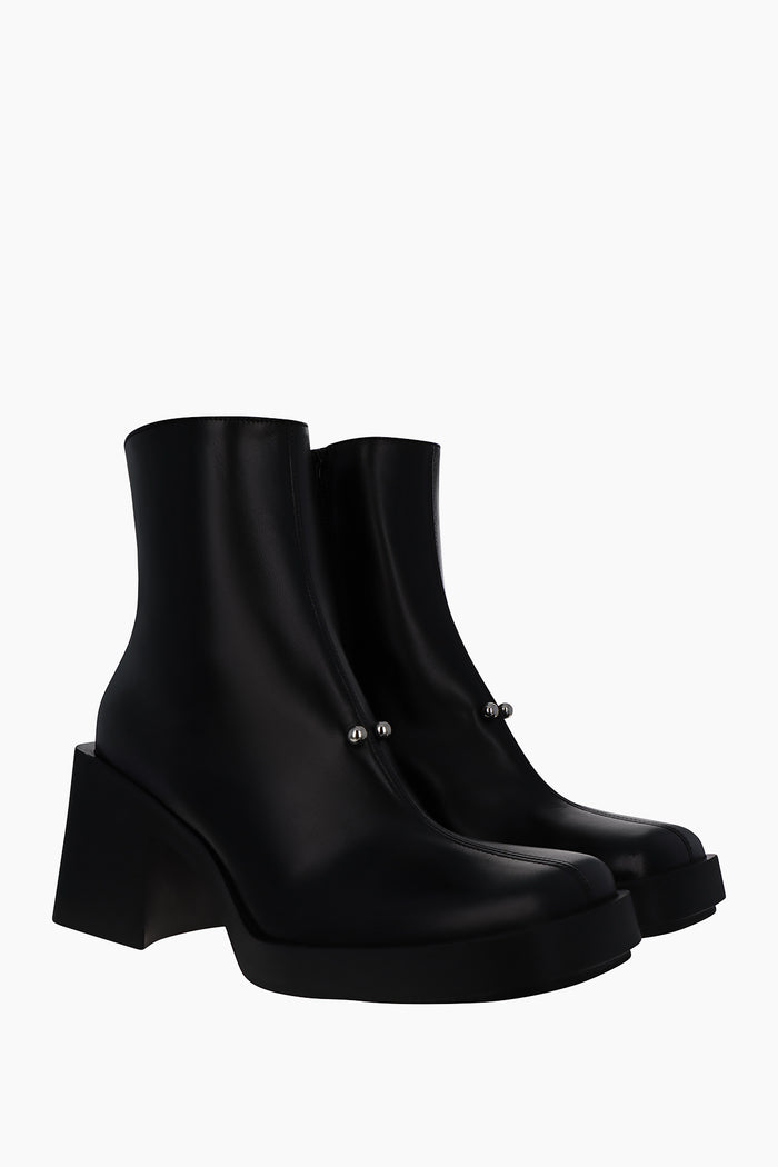 Justine Clenquet Bottines Raya Noir