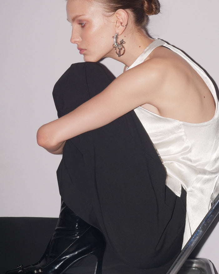 Justine Clenquet Boucle D'oreille Deana Cristal