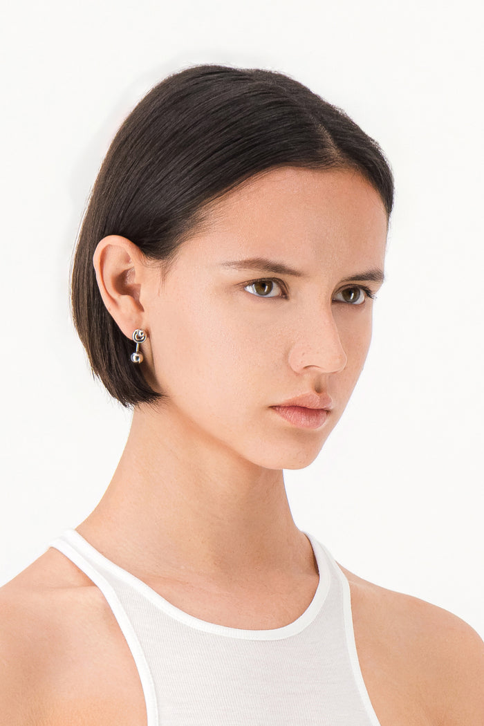 Justine Clenquet Boucle D'oreille Mindy Argent