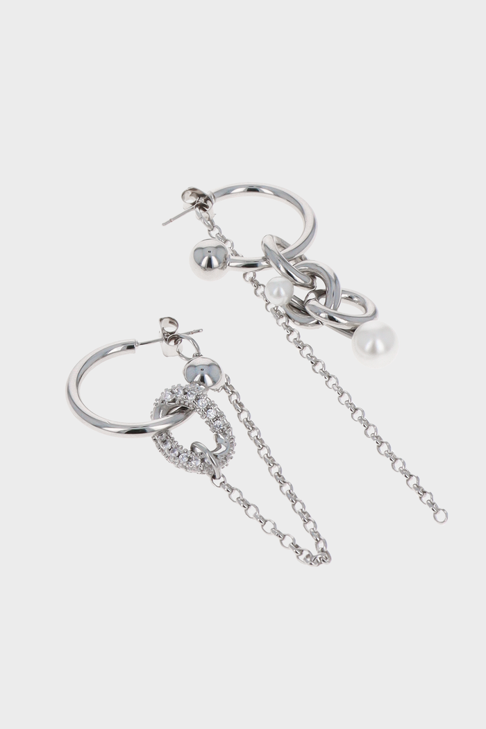 Justine Clenquet Boucles D’oreilles Abel Perle